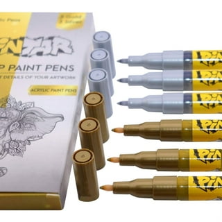 Pintar Acrylic Paint Markers - 16 Pack Fine Tip (1.0mm)