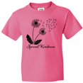 thumbnail image 3 of Inktastic Spread Kindness Dandelion Youth T-Shirt, 3 of 5