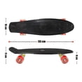 thumbnail image 2 of Patineta Cruiser Penny Negra Reposapiés Antiderrapante LAVIGA Llantas Rojas Plástico Resistente, 2 of 5