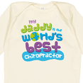 thumbnail image 4 of Inktastic Chiropractor Daddy Boys or Girls Long Sleeve Baby Bodysuit, 4 of 5
