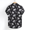 thumbnail image 5 of Stamzod Casual Shirts for Men Short Sleeve Button Up Vintage Summer Hawaiian Beach Vacation Shirts Plus Size Shirts for Men Black A L, 5 of 7
