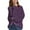 Z2-Purple, variant on Duoif Women's Sweaters, Women's Art Print Knitted Pullover - Winter Warm Layer Top Fall Sweaters for Women Beige L