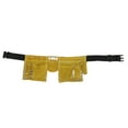 thumbnail image 1 of Cinturón De Cuero Para Herramientas, Múltiples Bolsillos, Hebilla De Liberación Rápida, Delantal De Cinturón Para Herramientas De Cuero Portátil Resistente Al Desgaste Para, 1 of 7