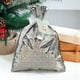 thumbnail image 4 of pstuiky Bolsa de dulces navideña con cordón, diseño de los Elfos y Santa Claus, paquete de bolsas de regalo de dulces con bolsillo, 4 of 5