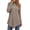 Coffee, variant on Fantaslook Mock Turtleneck Sweaters for Women Dressy Long Sleeve Pullover Fall Tunic Tops Asymmetrical Hem Soft Sweaters