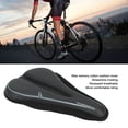 thumbnail image 3 of Bike Saddle Cover, Memory Foam Antislip Comfortable Exercise Bike  Cover Ventilate  for Bicycle Shop, 3 of 7
