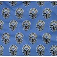 thumbnail image 5 of oneOone Cotton Poplin Twill Blue Fabric Block Sewing Fabric By The Yard Printed Diy Clothing Sewing Supplies 56 Inch Wide, 5 of 6