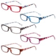 thumbnail image 5 of 5 Pairs Blue Light Blocking Reading Glasses Fashion Computer Readers Anti Eyestrain & Glare for Men and Women, 5 of 7