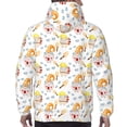 thumbnail image 3 of Bingfone Cute Gnome Summer Men's Drawstring Hoodie Long Sleeve Pocket Sweatshirts-Large, 3 of 6