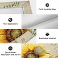 thumbnail image 5 of Vintage Sunflower Outdoor Rug 4x6 Ft, Non Slip Washable Area Rug, Pastoral Floral Retro Art Watercolor Patio Rugs Carpet Runner, Large Floor Mat for Indoor/Outdoor Deck Porch Camping, 5 of 8