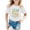 White, variant on Girls Ribbed Stretch Sleeveless Basic Slim Tee White 7-8 Years