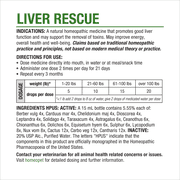 HomeoPet LIVER RESCUE, Liver Health Support Drops for Pets, 15 mL
