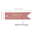 thumbnail image 5 of Inkdotpot Gold Foil Paper Hang Tags Thank You From The New Wedding Favor Tags 100 Pieces, 5 of 6