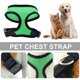 thumbnail image 2 of Arnés reflectante para collar de perro y gato chaleco de malla ropa para entrenamiento (verde oscuro XS) Sywqhk Libre de BPA, 2 of 8