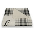 thumbnail image 3 of Creative Products Grateful Thankful Blessed 50x60 Coral Fleece Blanket, 3 of 3