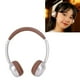 thumbnail image 1 of Auriculares inalámbricos con cancelación ruido retro, auriculares y2k para niños niños adultos, escolares bt 5.4, 1 of 7