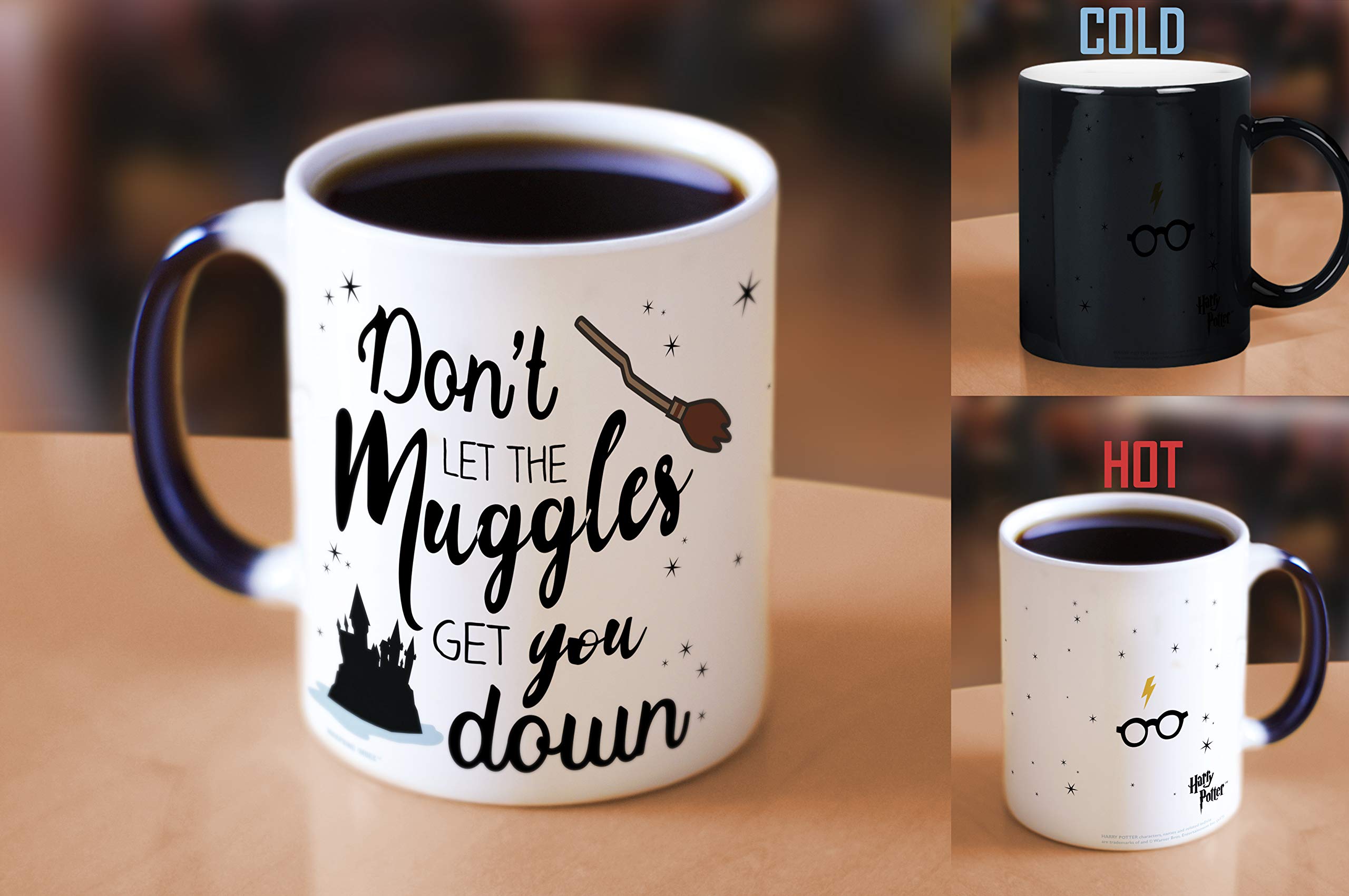 Morphing Mugs Harry Potter Don't Let the Muggles Get You Down Heat