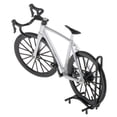 thumbnail image 3 of 1/14 bicicleta de carreras de aleación simulada Mini réplica de bicicleta modelo decoración artesanía Plata perfke Mini bicicleta fundida a presión, 3 of 8