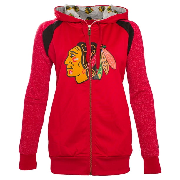 T-shirt à Manches Longues Femme Chicago Blackhawks - Old Time Hockey