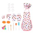 thumbnail image 2 of Juego de cocina Yotijar disfraz de chef 20 piezas con gorro y delantal, 2 of 8