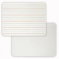 thumbnail image 2 of Charles Leonard Lined Dry-Erase Lap Boards, 9" x 12", White, Pack Of 6, 2 of 2