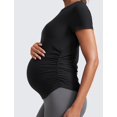 thumbnail image 4 of Remera CRZ YOGA Cloudweight Maternidad Negra XL, 4 of 4
