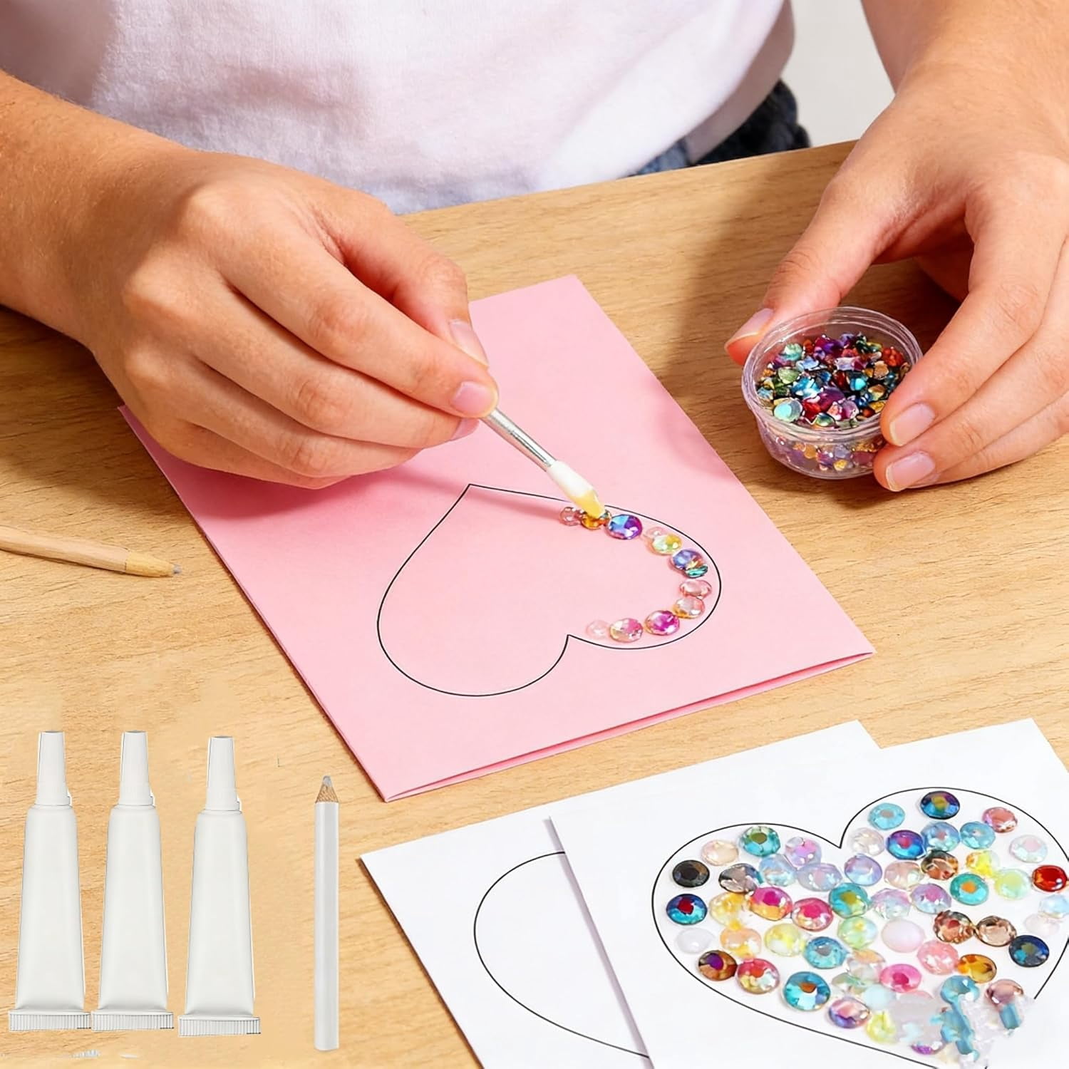 Resin Jelly Rhinestones for Bedazzling, Multicolor 3mm Flatback Rainbow Gems 3mm Rainbow Colorful Jelly Rhinestones Gems Bedazzling Bedazzed Kit, Multi Colored Gemstones Flatback Bedazzler