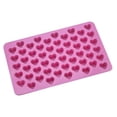 thumbnail image 1 of xiaxaixu Kitchen DIY Heart Shape Silicone Muffin Baking Mold 55 Compartments, 1 of 7