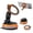 Orange, variant on Imego 15W Magnetic Wireless Car Charger, 360 Suction Dashboard Windshield Mount Compatible for iPhone 12-17,Black