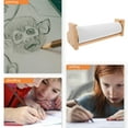 thumbnail image 3 of Mobutofu 1Pack Tabletop Display Stand Wooden Paper Roll Easel Assorted Color Space Saving, 3 of 8
