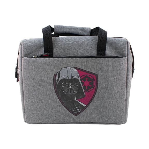 Lonchera Reutilizable Grande con Asa, Modelo Disney Star Wars, Darth Vader, Color Gris