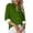 Army Green, variant on AXXD Basic Going Out Tops for Women Summer 2024 Solid Color Casual Everyday Single-breasted Long-sleeved Shirt Tops