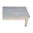 thumbnail image 3 of Solid Wood Top Table, Turned Legs, 3 of 6