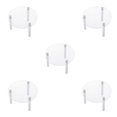 thumbnail image 2 of mmirethe Clear Acrylic Toy Display Show Stand Shelf 7.5cm 5Set, 2 of 6