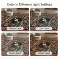 thumbnail image 7 of ODIKA 8'x10' Washable Area Rug Personalized Music Cassette Movie Theater Juice Beast Horror for Dining Room, Large Office, Lounge, Non-Slip Chair-Friendly Mat, 7 of 7