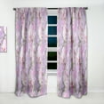 thumbnail image 2 of Designart 'Country Roses With Pattern' Mid-Century Modern Curtain Panel, 2 of 5