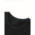 thumbnail image 3 of Men'S Casual Cotton T-Shirt with Lazy Cat Print, Crew Neck, Slight Stretch, Regular Fit, Summer Knit Fabric Top - 100% Cotton, 220g/m2, 3 of 7