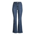 thumbnail image 7 of No Boundaries Women's Juniors Mid Rise Bootcut Jeans, Sizes 1-21, 7 of 7