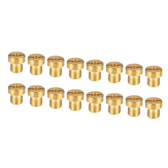 Unique Bargains Motorcycle Carburetor Jets Main Jets M6x0.8 55 58 60 62 65 68 70 72 75 78 80 82 85 88 90 92 16pcs