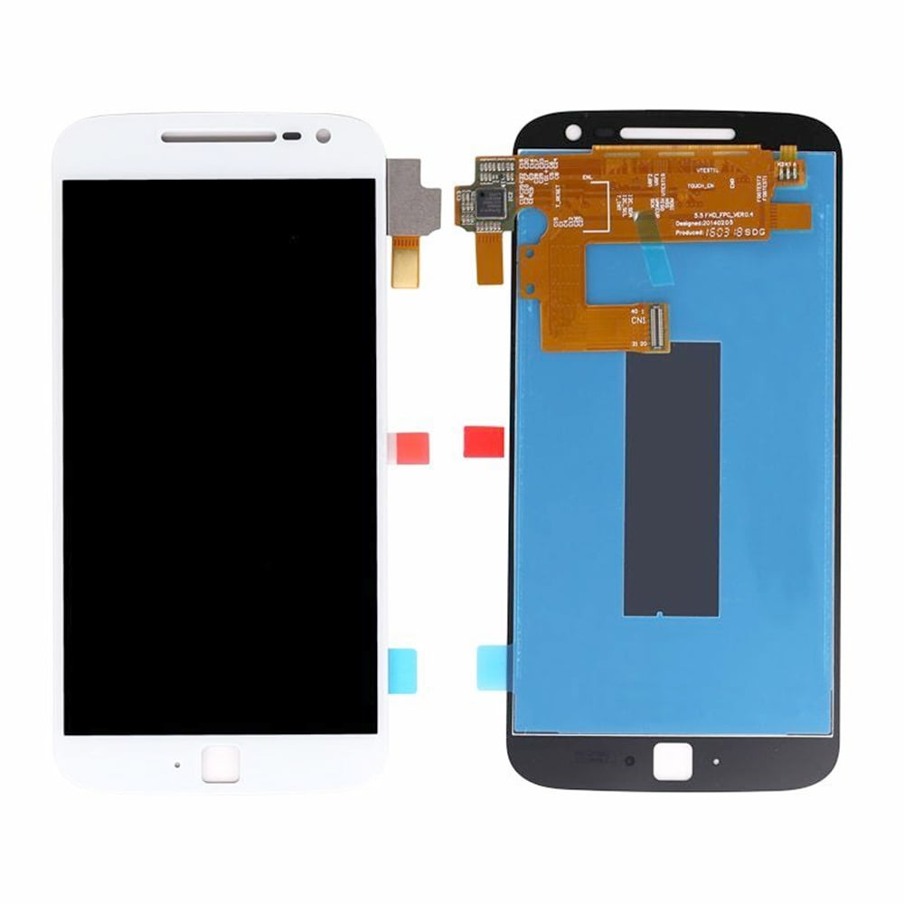 Replacement Lcd Display Touch Screen Digitizer Assembly Compatible With Motorola Moto G4 Plus White Walmart Canada