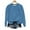 001 Blue, variant on Htigea Sweatshirts for Women Comfy Crewneck Long Sleeve Casual Loose Tunic Top Trendy Print Fall Pullover Shirts Blue S