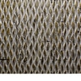 thumbnail image 4 of Modern Style Wooden Wall Decor with Patterned Carving, Small, Silver - Saltoro Sherpi, 4 of 5