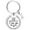 Silver 6F9, variant on Qonioi Stainless Steel Inspirational Keychain, To My Son Message Family Initial Last Name Gift, Personalized Key Ring, Motivational Keychain