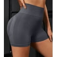thumbnail image 6 of OVESPORT Women's 3-piece Sports Shorts, Fitness Motorcycle Yoga Seamless High Waisted And Hip Lifting Shorts, 6 of 13