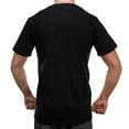 thumbnail image 4 of GOLBERG Men's Cotton Large Crew Neck T-Shirt - Lightweight Tagless Undershirt - Single Pack in Many Sizes - Black (Size - Large), 4 of 5