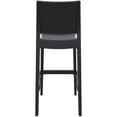 thumbnail image 4 of Compamia Siesta Maya Tabouret de Bar en Résine 29,5 Pouces Noir, 4 of 8