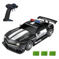 thumbnail image 1 of 1:12 Scale 2.4GHz Remote Control Car with LED Lights, 33cm ABS Drift Racing Vehicle for Kids, 3 Rechargeable 6V 700mAh Batteries, 35M Control Range, Brushed Motor (MT2000 Camaro Style), 1 of 6