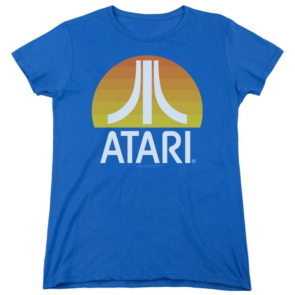 Atari Sunrise Clean S/S Women's T-Shirt Royal Blue
