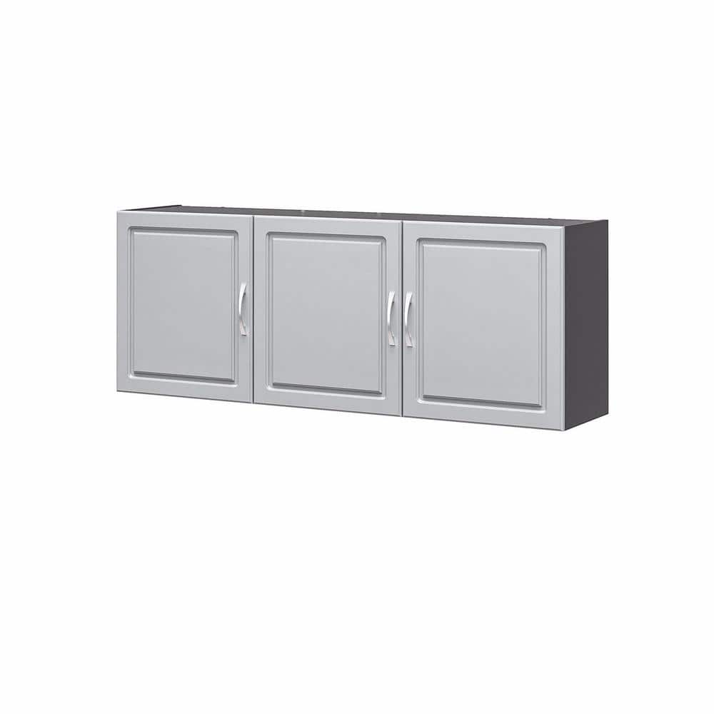 Trailwinds 54 in. Ashen Gray Wall Cabinet