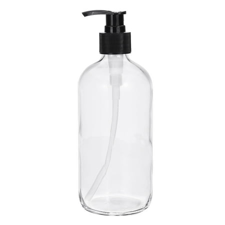 Download 250ml/500ml Clear Glass Bottle With Pump + Cap For Load ...